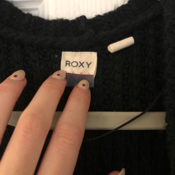 Roxy Long Black Cardigan - Picture 2 of 3